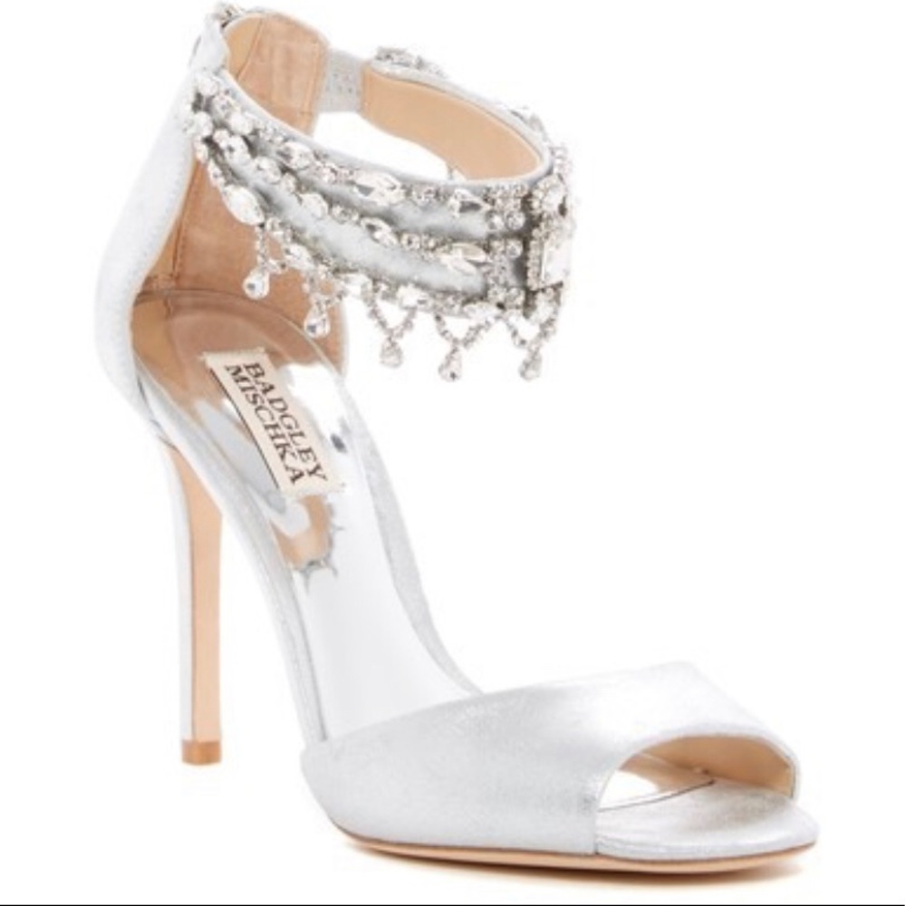 Badgley Mischka Denise II Crystal Sandal